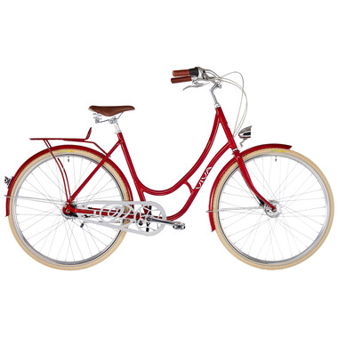 Bicicleta holandesa VIVA BIKES EMILIA CLASSIC WAVE Rojo 2021 0